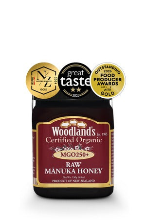 Organic Raw Mānuka Honey MGO250+ (250GMS)