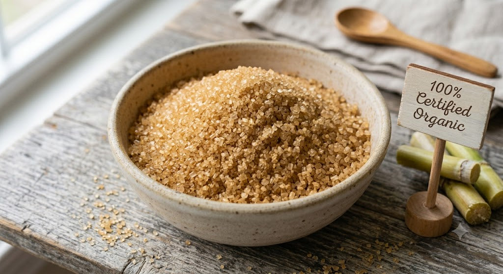 Organic Demerara Brown Sugar