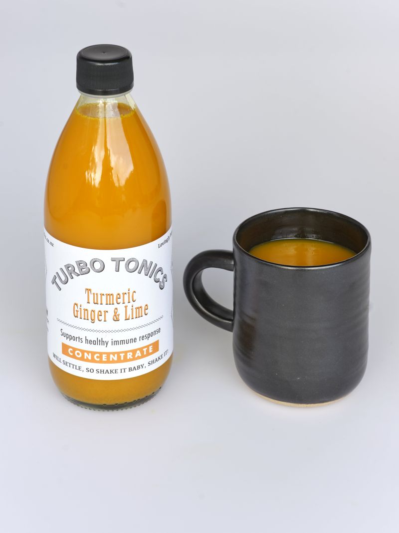 Turbo Tonics - Turmeric, Ginger & Lime Concentrate, 500ml