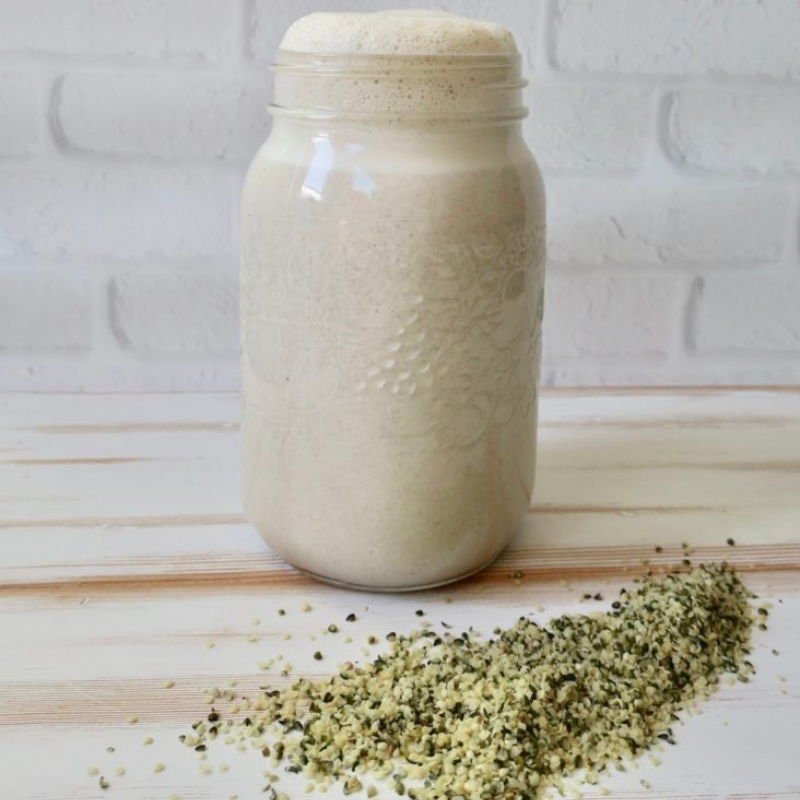 How to make homemade Hemp Milk