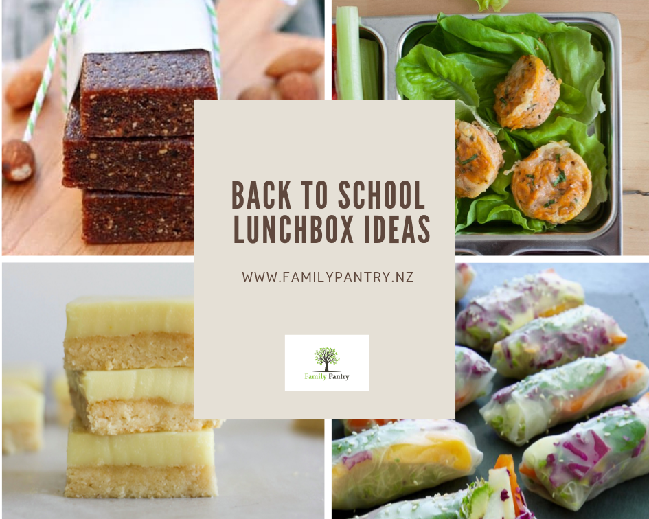 Back to school lunchbox ideas