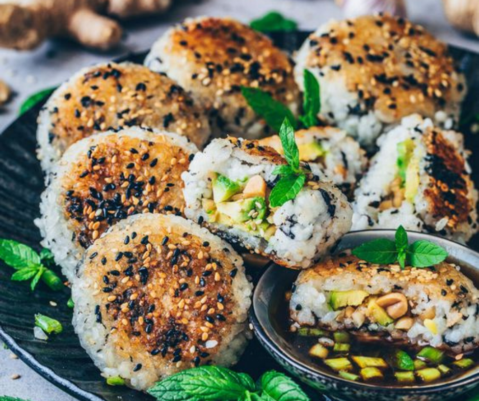 Japanese Yaki Onigiri (Crispy Rice Balls)