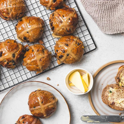 Vegan Hot Cross Buns