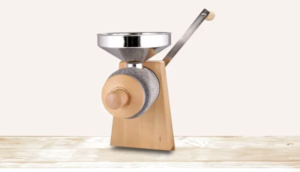 Schnitzer COUNTRY Hand Mill – Stainless Steel Hopper