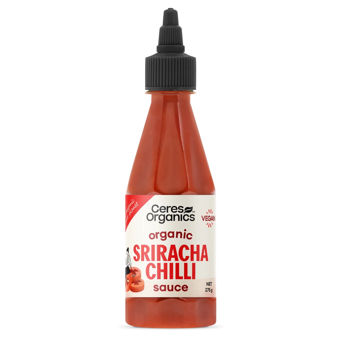 Ceres Organics Sriracha Chilli Sauce, 275g