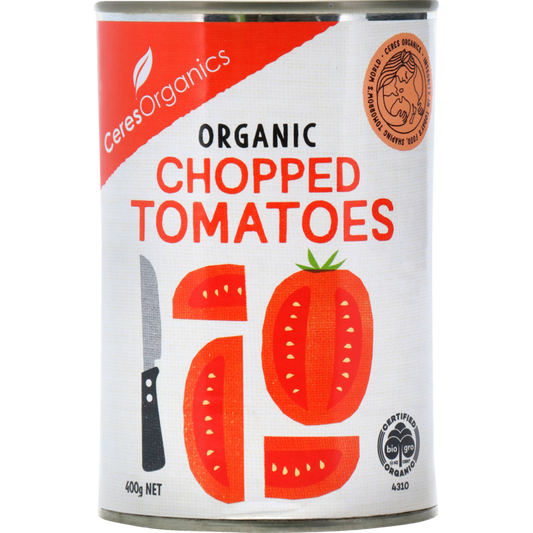 Ceres Organics Chopped Tomatoes, 400g