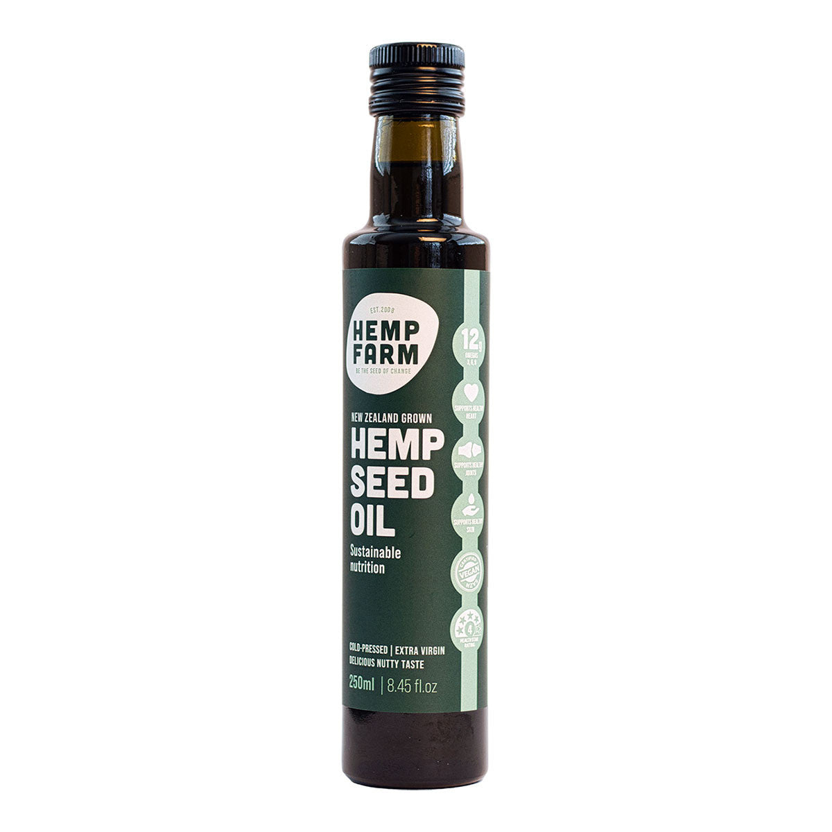 Hemp Farm Extra Virgin Hemp Seed Oil, 500ml