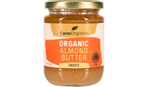 Organic Almond Butter Smooth 220g