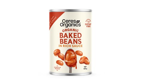 Organic Baked Beans Rich Flavour 400g