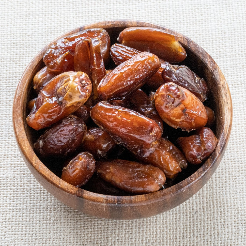 Organic Dates whole dried, pitted, raw