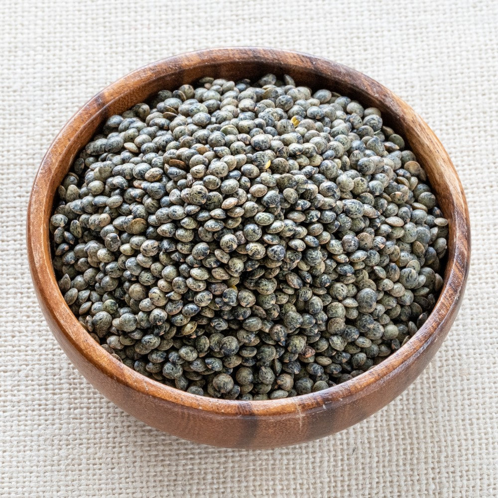Organic Green French Lentils 