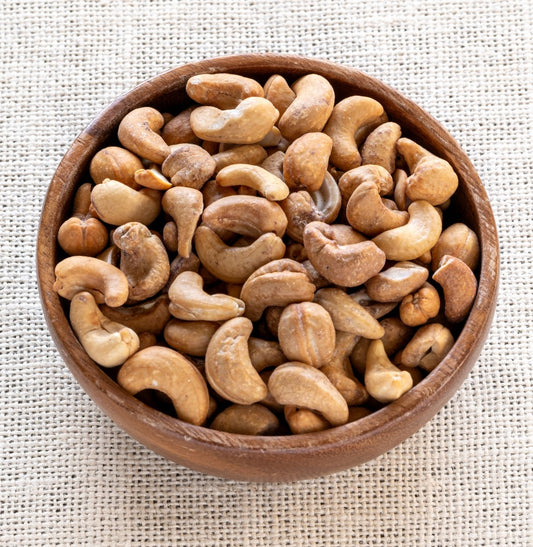 Organic Cashew Nuts (whole), roasted & salted
