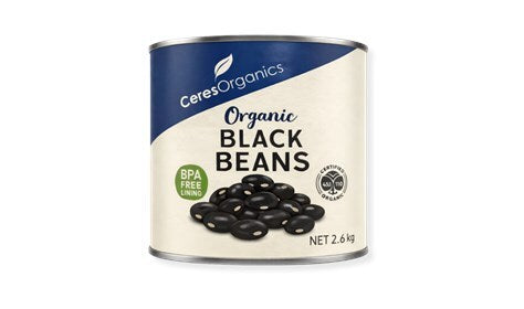 Organic Black Beans 2.6Kg