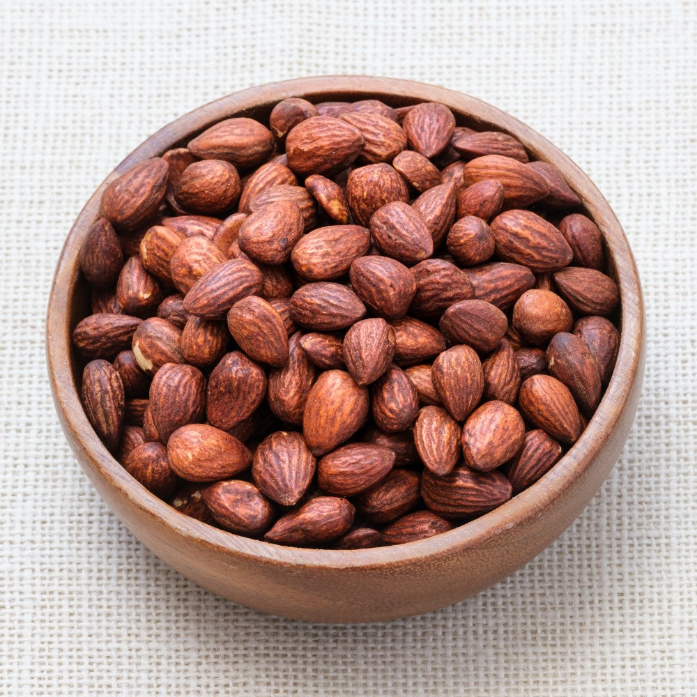 Organic Tamari Roasted Almonds, whole, transitional