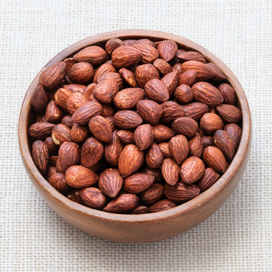 Organic Tamari Roasted Almonds, whole, transitional