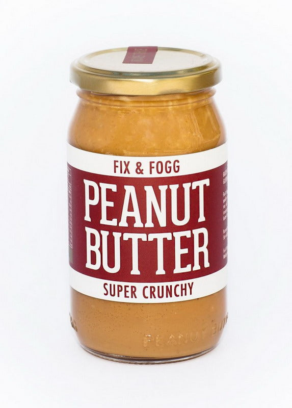 Fix and Fogg Super Crunchy Peanut Butter, 375g