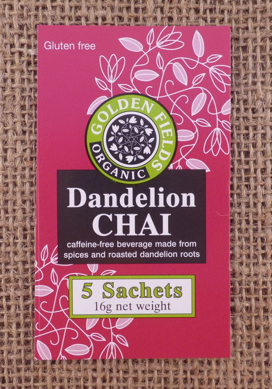 Golden Fields Dandelion & Chai, 5 sachets