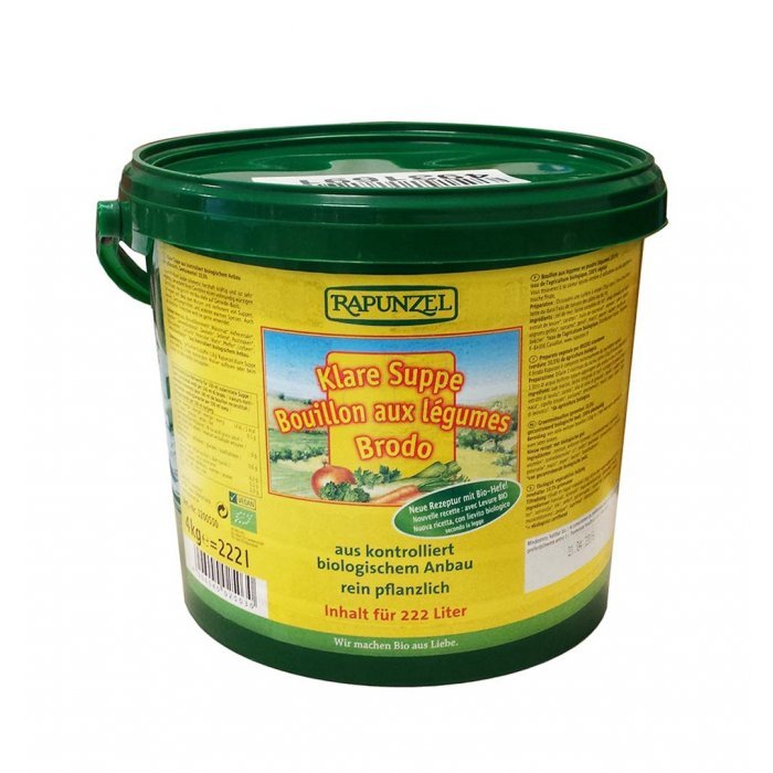 Rapunzel Organic Vegetable Bouillon Broth Powder, 4kg 