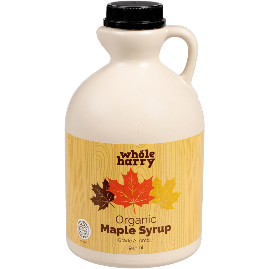 Whole Harry Organic Maple Syrup, 946ml